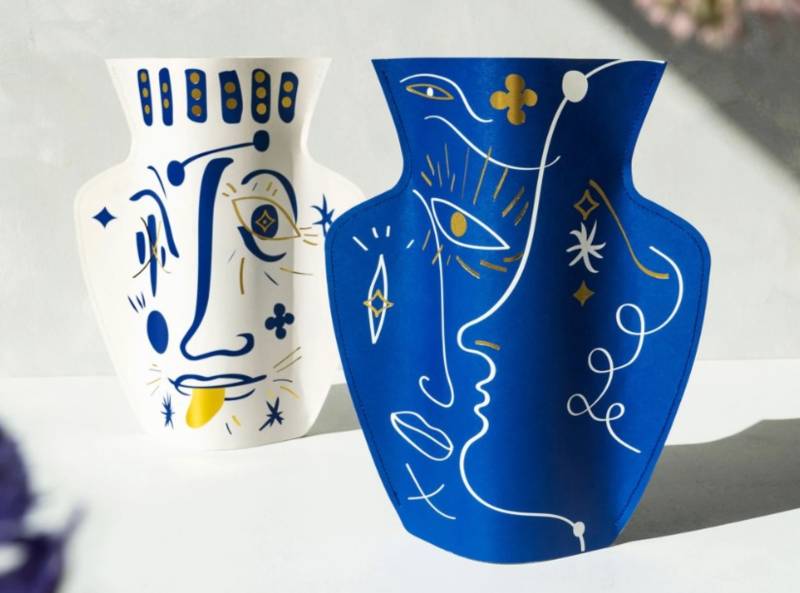 Vases en Papier Octaevo